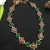 Micro Gold Plated Flower Necklace for Women