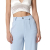 KOTTY Women Solid Polyester Blend Light Blue Trouser