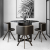 Durian Jenna Metal Four Seater Dining Set