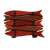 Lily Multicolor Solid Wood 4 X 4 Inches Coasters