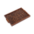 Belmine Brown Solid Wood 14 X 10 Inches Diameter Serving Tray