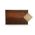Chevron Chronicles Brown Solid Wood Cheese Board/Platter