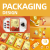 Bottle Sticker High End Good Looking Fashionable Packaging Design