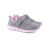 Grey Shoes With Pink & White Soul