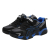 Boys PU Athletic Shoes in Navy Color